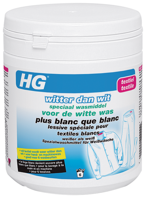 Hg Plus Blanc Que Blanc Lessive Spéciale Pour Textiles Blancs 400gr