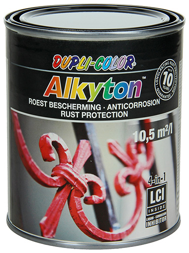 Alkyton Roestbescherming Zwart Ral 9005 750ml