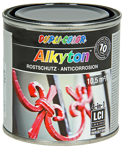 Alkyton Roestbescherming Zwart Ral 9005 250ml
