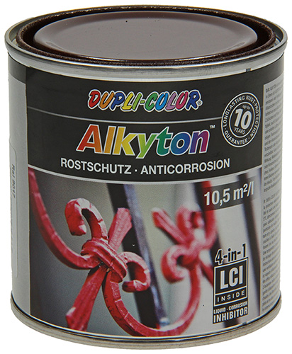 Alkyton Roestbescherming Chocoladebruin Ral 8017 250ml
